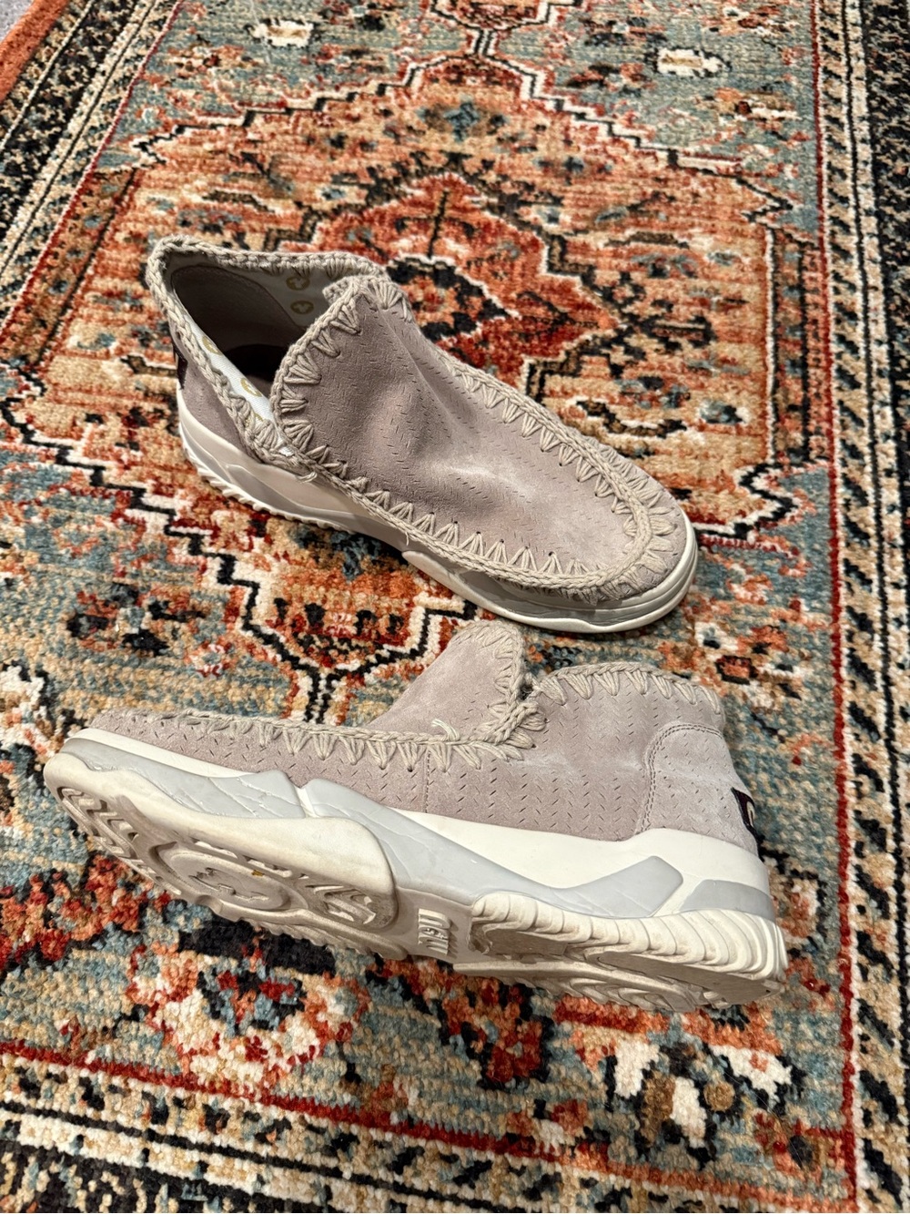 MOU Women’s Stitched Sneaker Boots